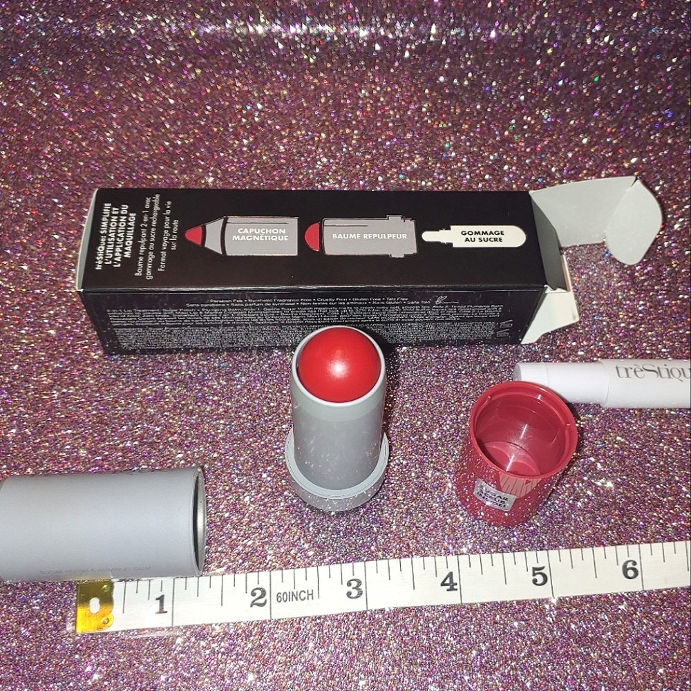 Barbados berry lip sugar polish plumping balm Trestique